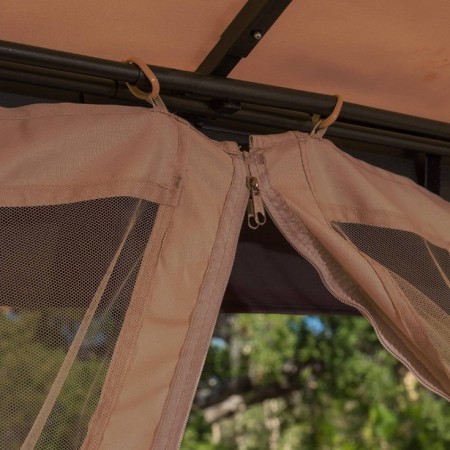 Mighty Rock 10' x10' Gazebo Canopy Soft Top Outdoor Patio Gazebo Tent Garden Canopy for Your Yard, Patio, Garden, Outdoor or Party
